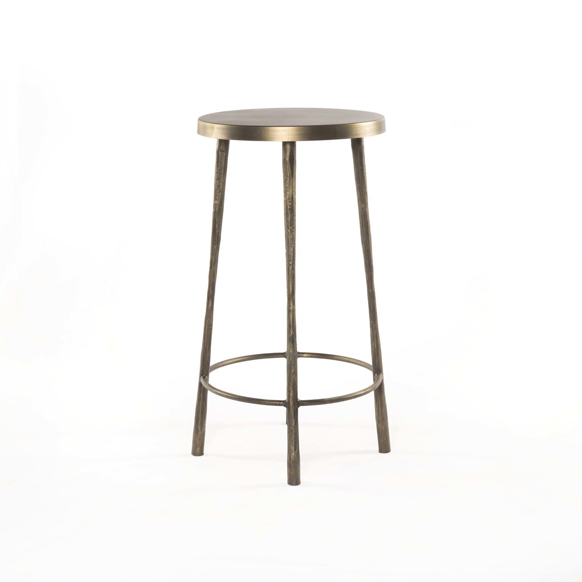 Four Hands Westwood Hand-Wrought Iron Bar and Counter Stool