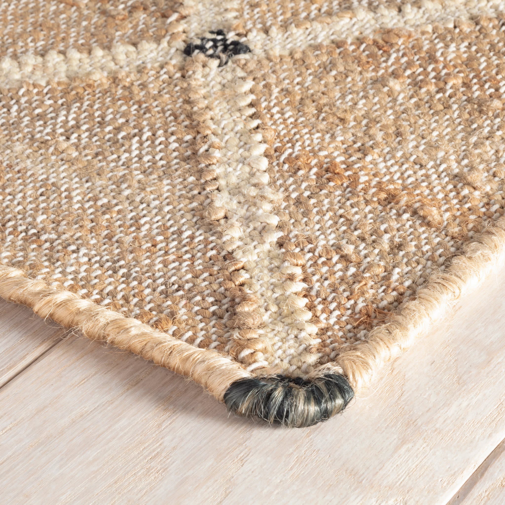 Annie Selke Kali Handwoven Jute Rug Natural