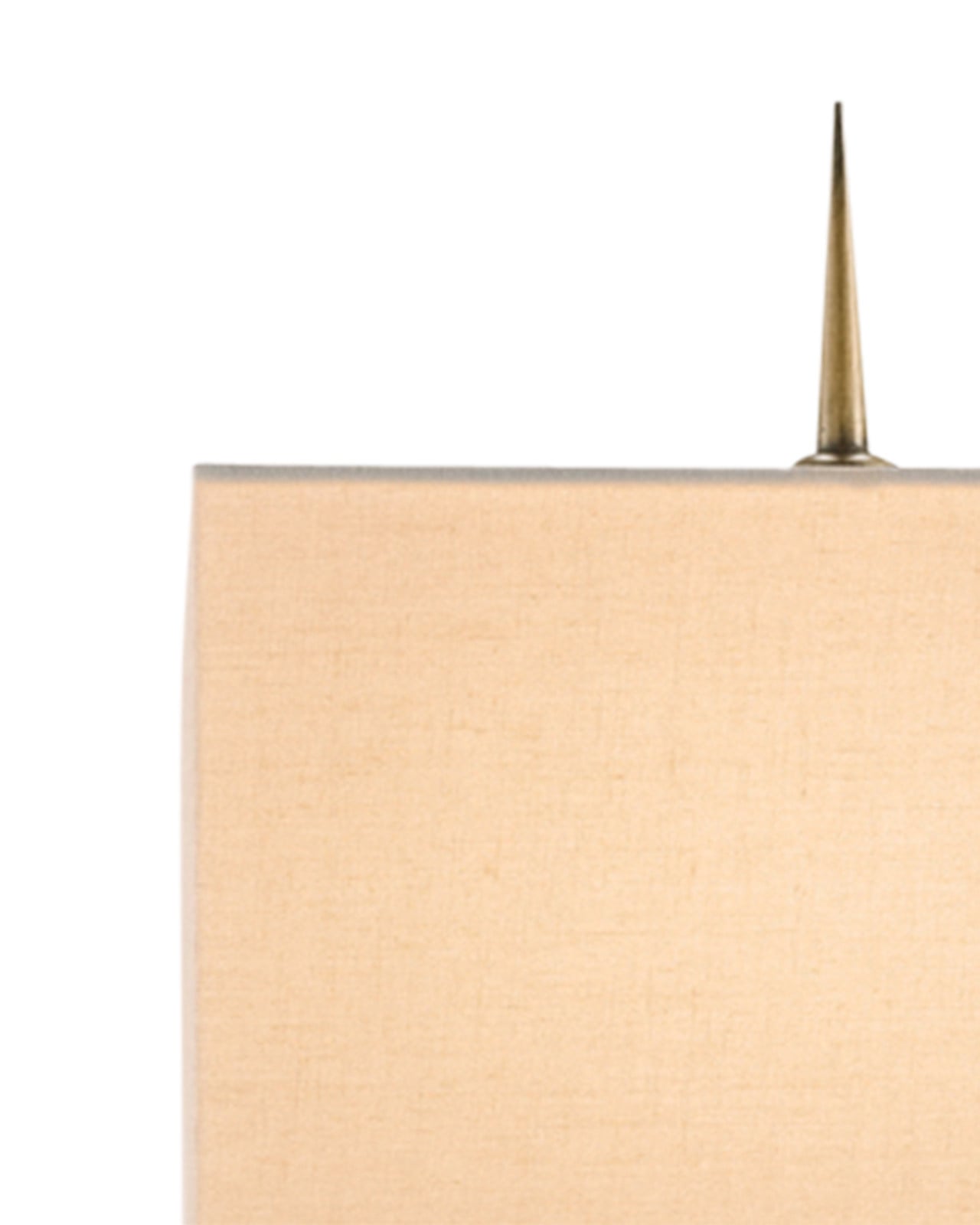 Thompson Brass Console Lamp with White Marble Base