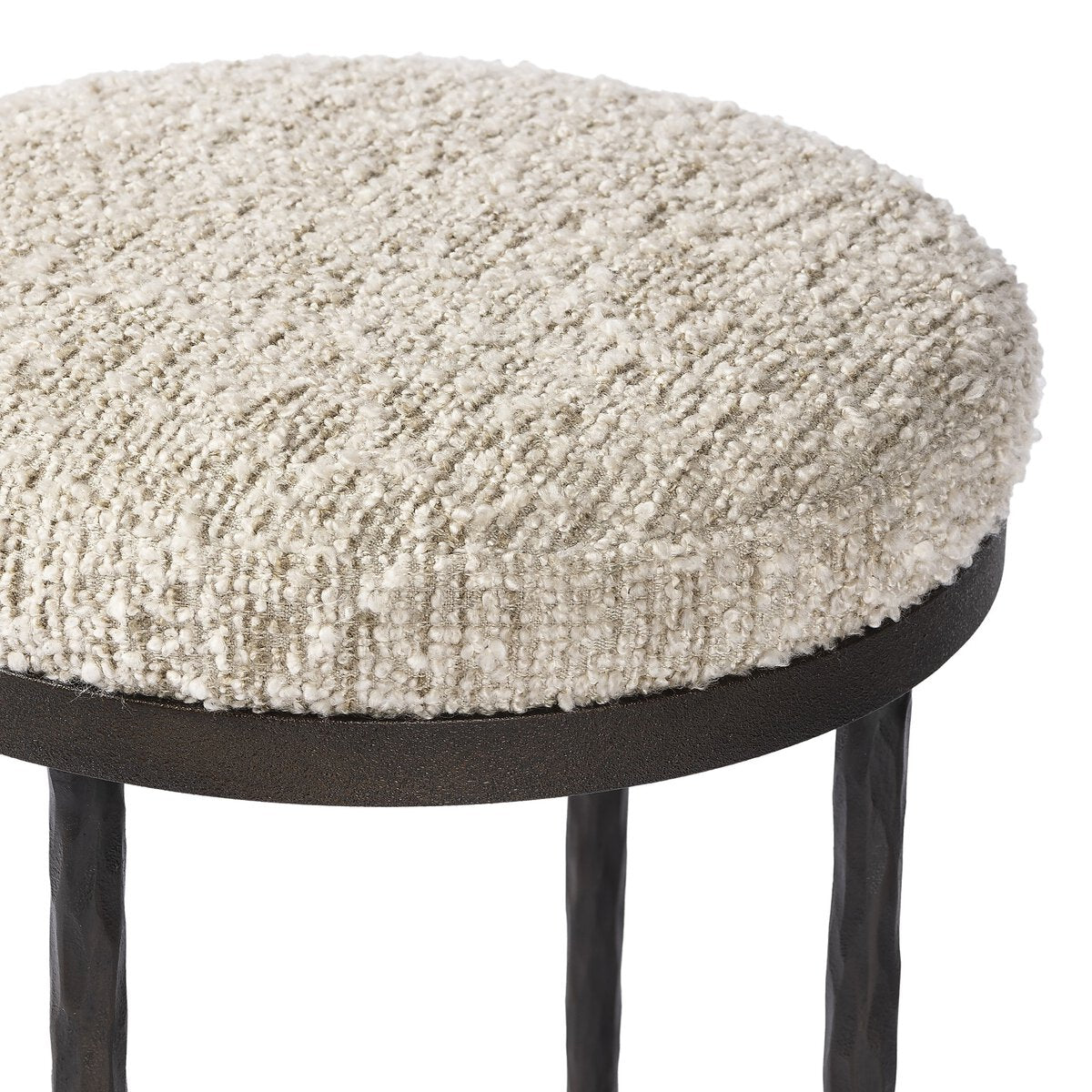 Four Hands Corinne Bar + Counter Stool Hammered Bronze