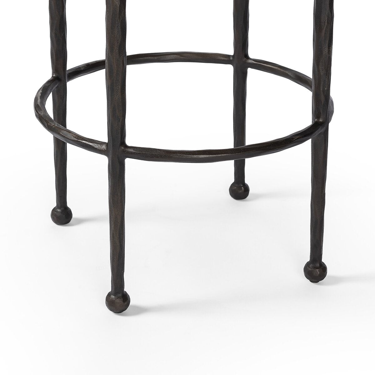 Four Hands Corinne Bar + Counter Stool Hammered Bronze