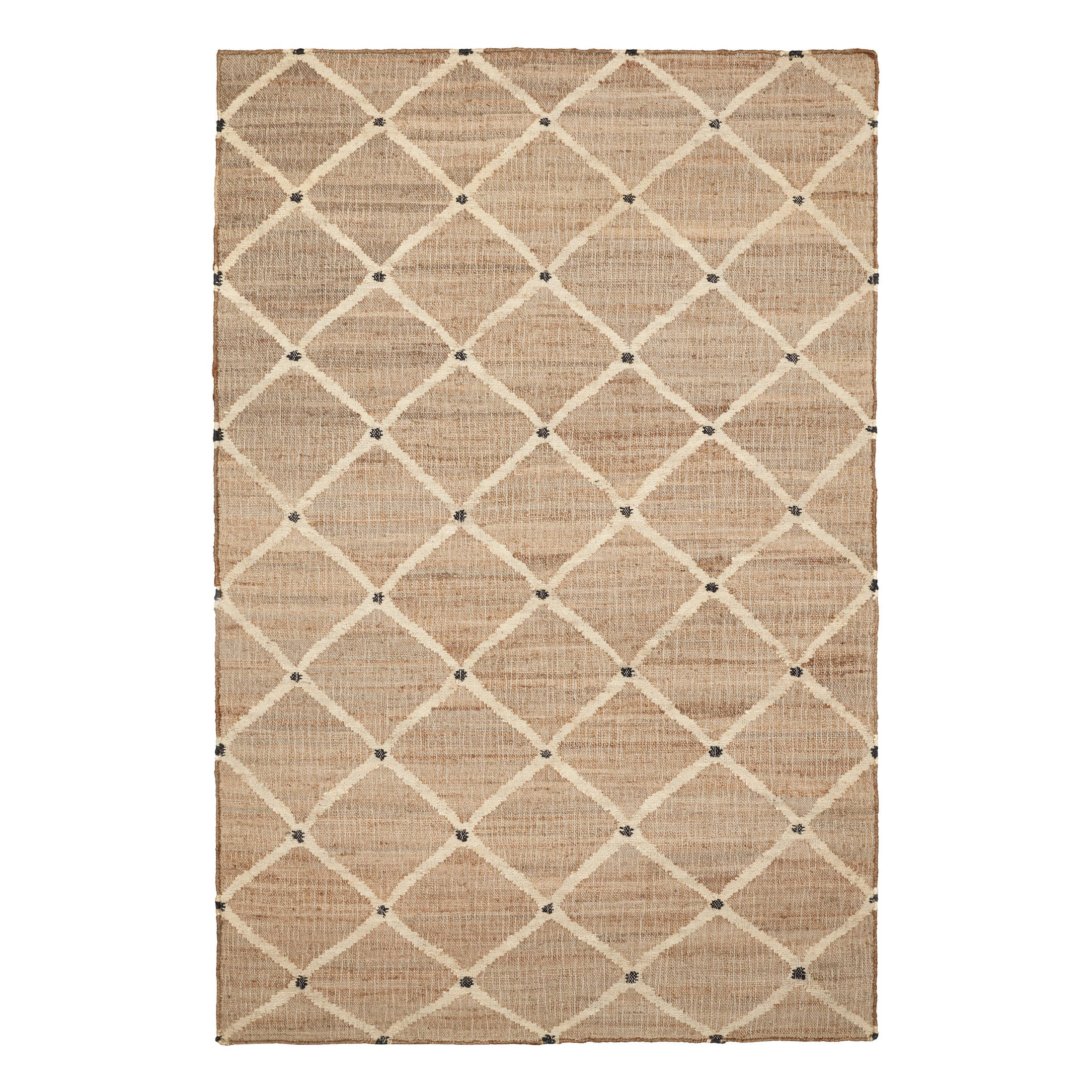 Annie Selke Kali Handwoven Jute Rug Natural
