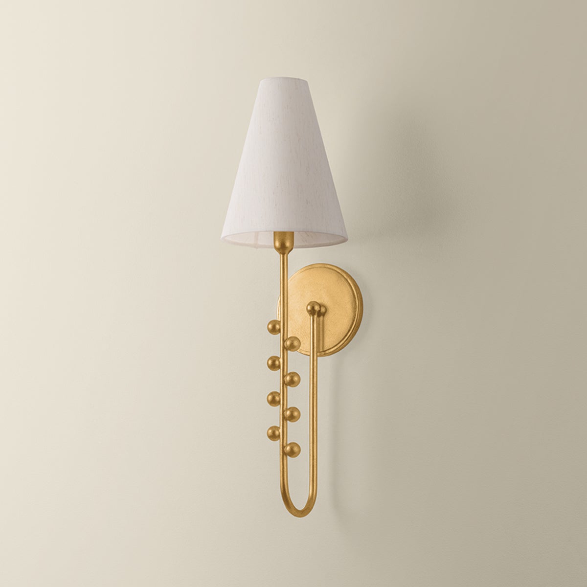Hudson Valley Lighting Pine Hills Wall Sconce Vintage Gold Leaf