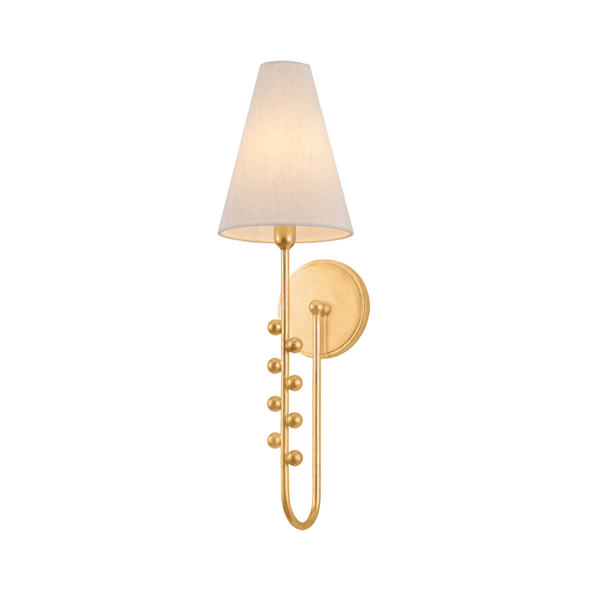 Hudson Valley Lighting Pine Hills Wall Sconce Vintage Gold Leaf