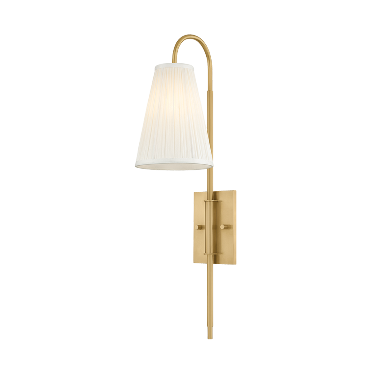 Corbett Lighting Limoges 1-Light Wall Sconce Vintage Brass