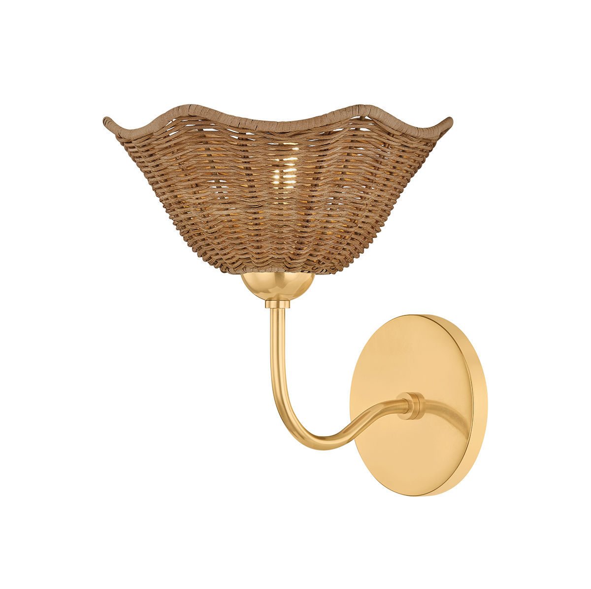 Mitzi Kehlani 1-Light Wall Sconce Aged Brass