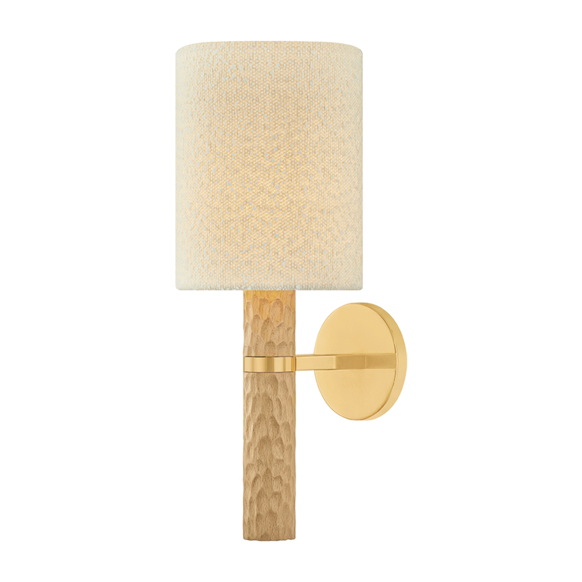 Jones Wall Sconce by Mitzi in Aged Brass