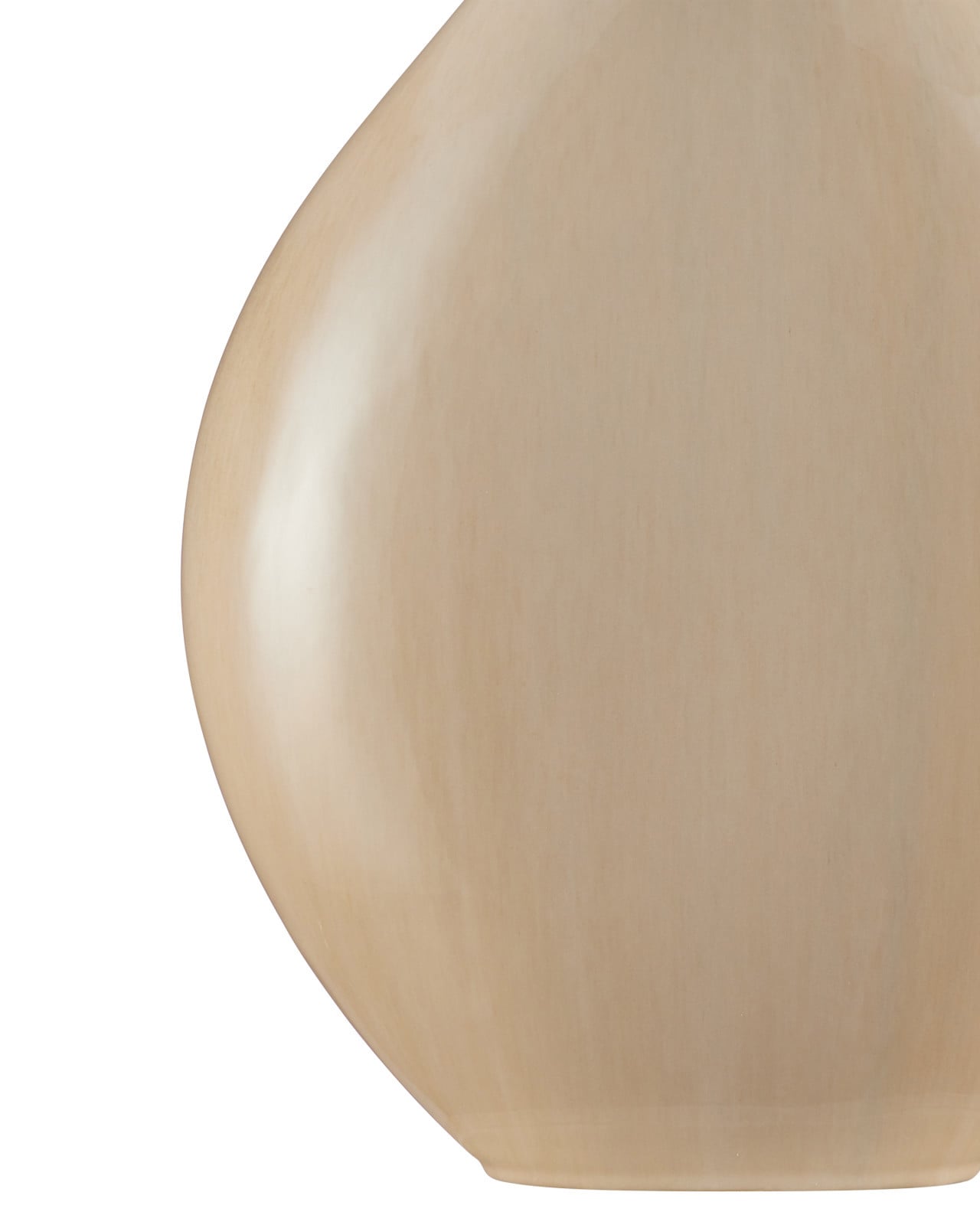 Currey & Company Opal Blush Table Lamp Ceramic Amber Clear