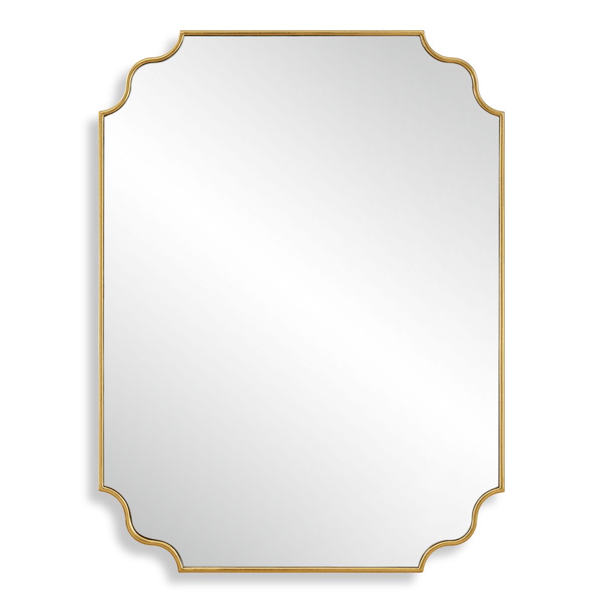 Uttermost Lennyn Traditional Wall Mirror Antiqued Gold Leaf 30x40