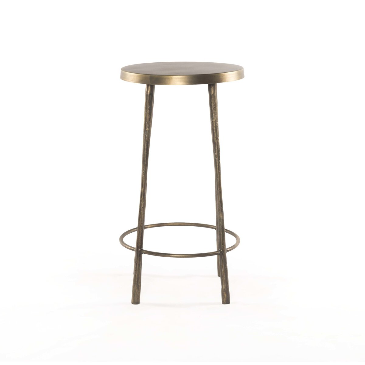 Four Hands Westwood Hand-Wrought Iron Bar and Counter Stool