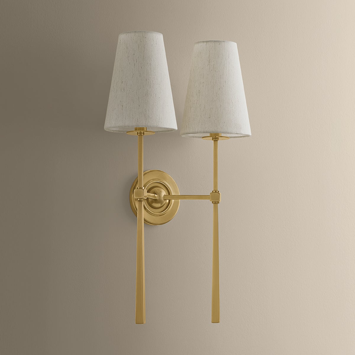 Corbett Lighting Cadiz Wall Sconce 2-Light Vintage Brass