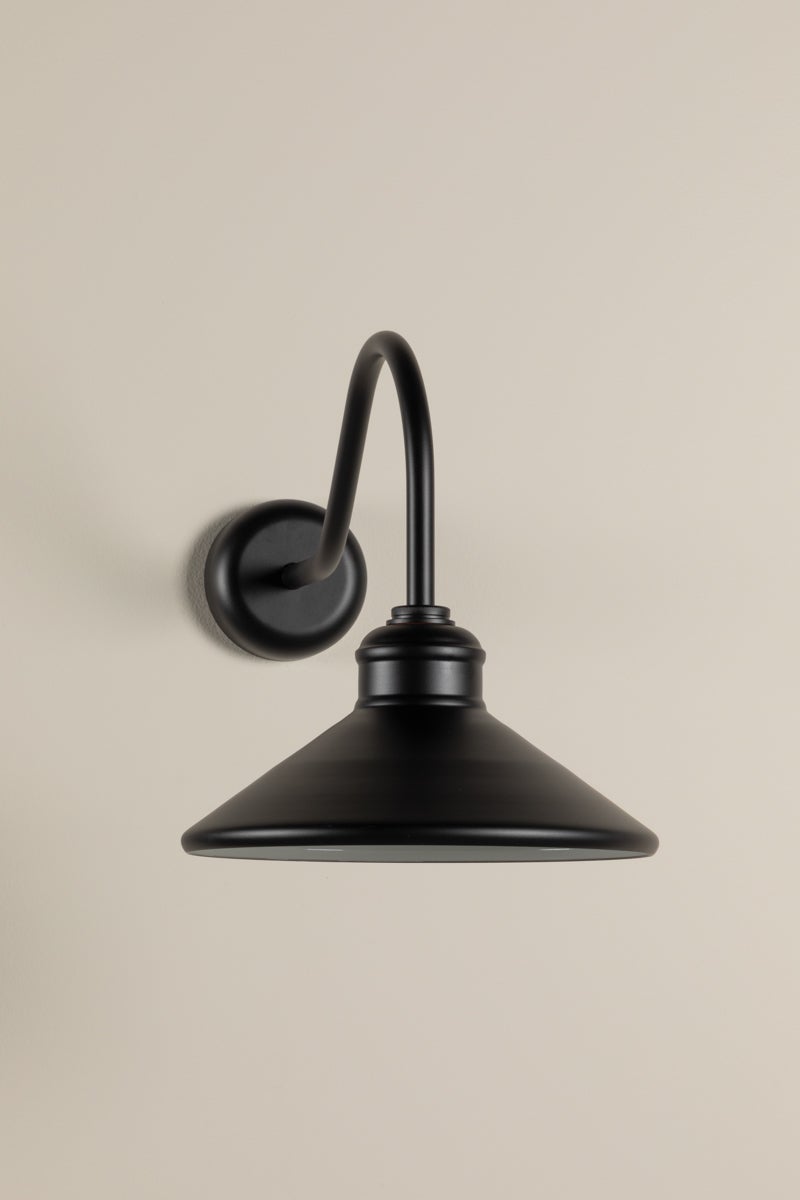 Troy Lighting Bakersfield Wall Sconce Matte Black