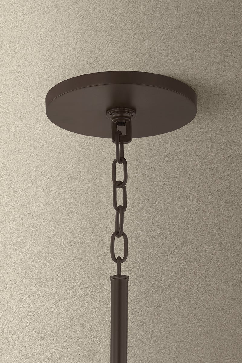 Troy Lighting Devlin Large Pendant Light 44in Bronze