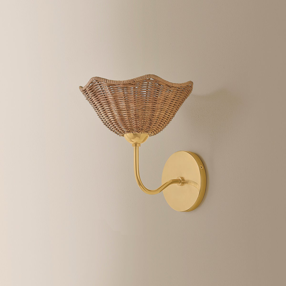 Mitzi Kehlani 1-Light Wall Sconce Aged Brass