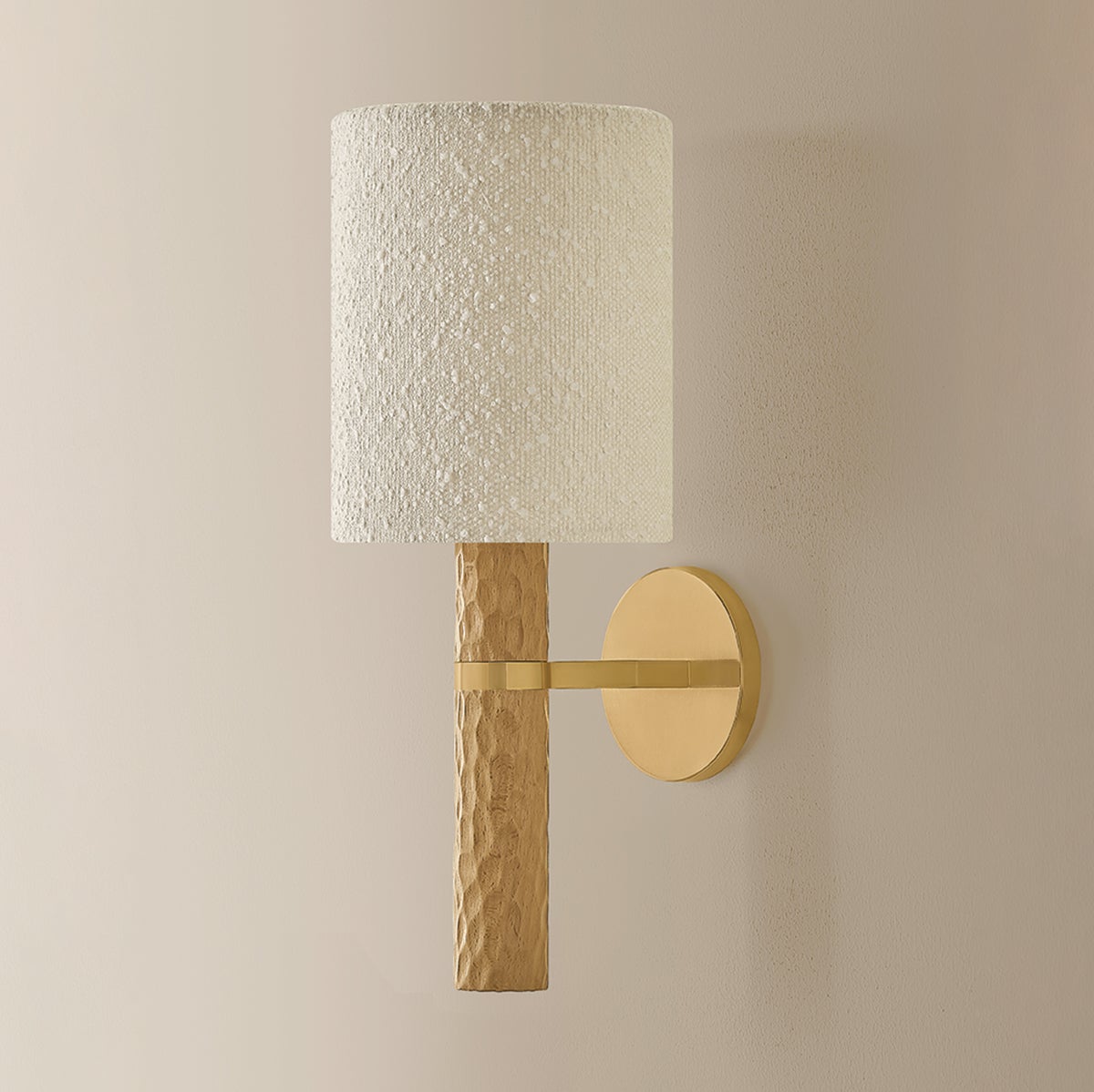 Jones Wall Sconce by Mitzi in Aged Brass