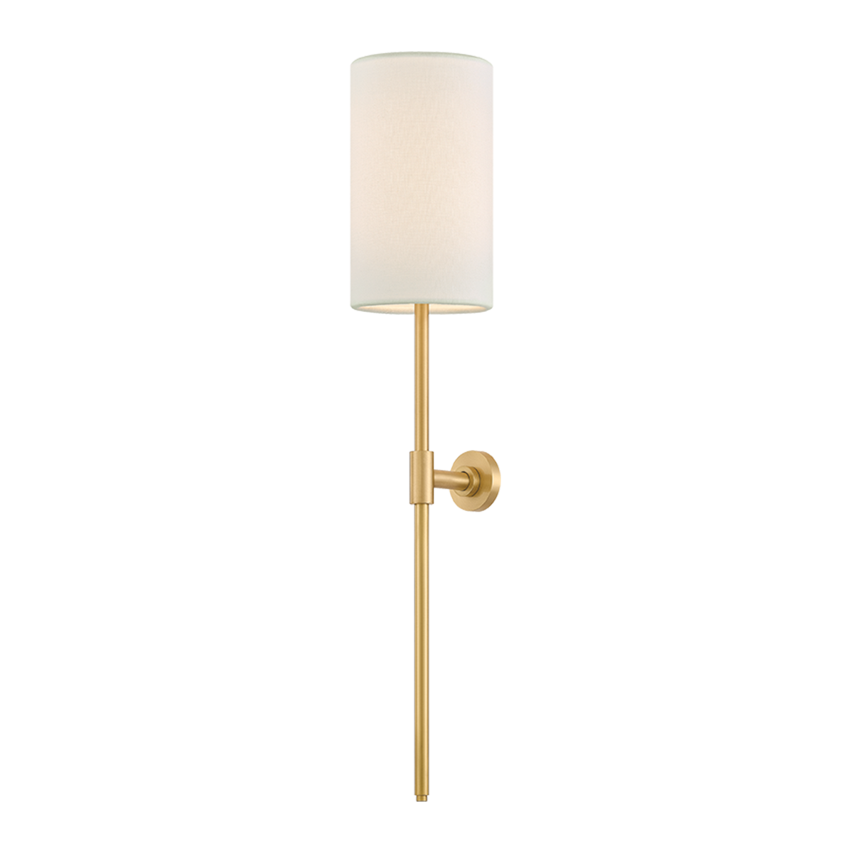 Mitzi Olivia Rechargeable Wall Sconce 19in Aged Brass