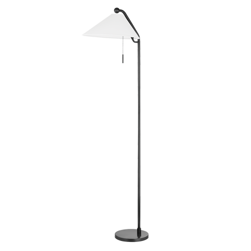 Mitzi Aisa Floor Lamp Mid-Century Modern Shell Shaped Shade