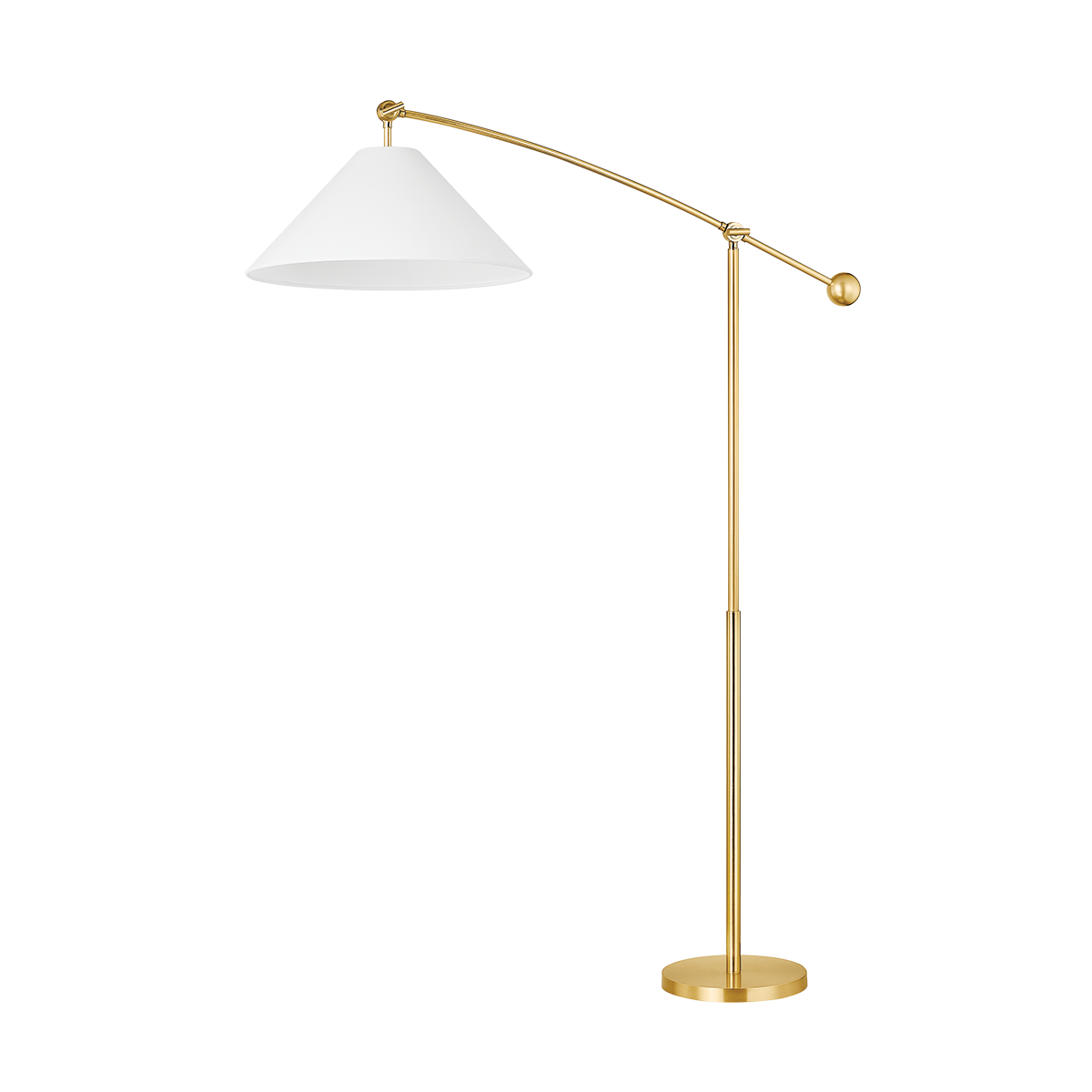 Mitzi Birdie Floor Lamp Aged Brass