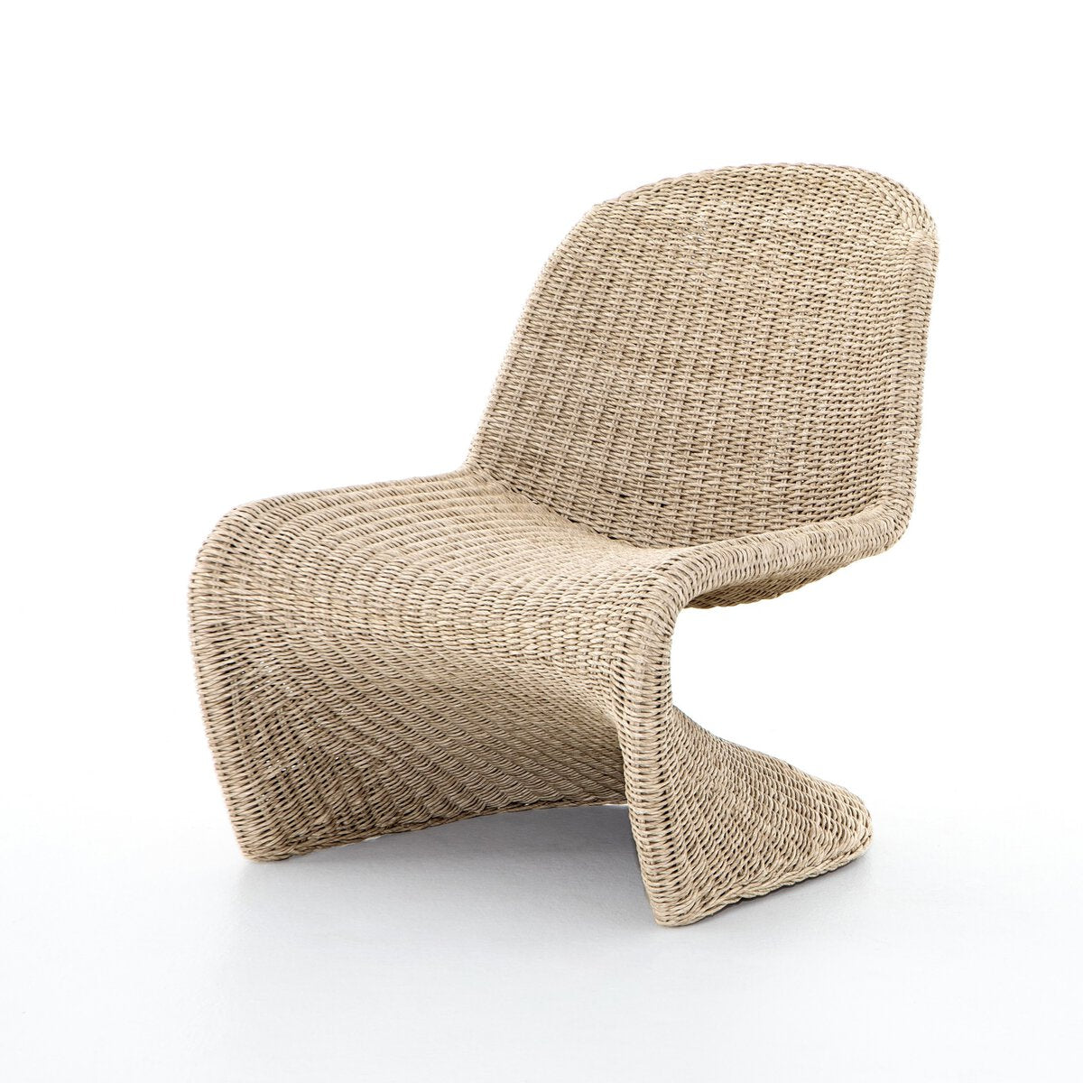Four Hands Portia Outdoor Occasional Chair Woven Wicker Design