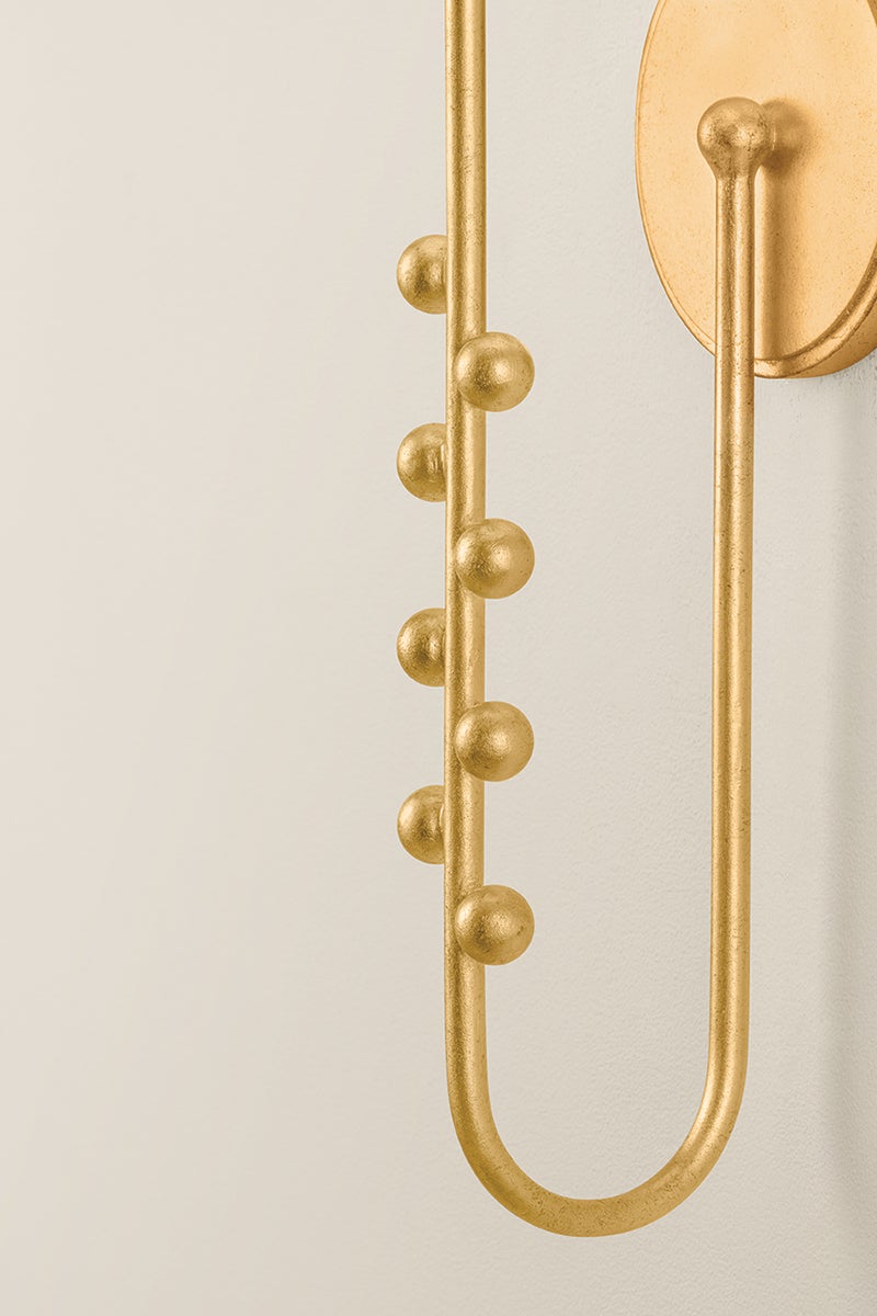 Hudson Valley Lighting Pine Hills Wall Sconce Vintage Gold Leaf