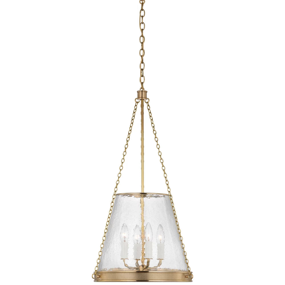 Reese 14" Glass Pendant