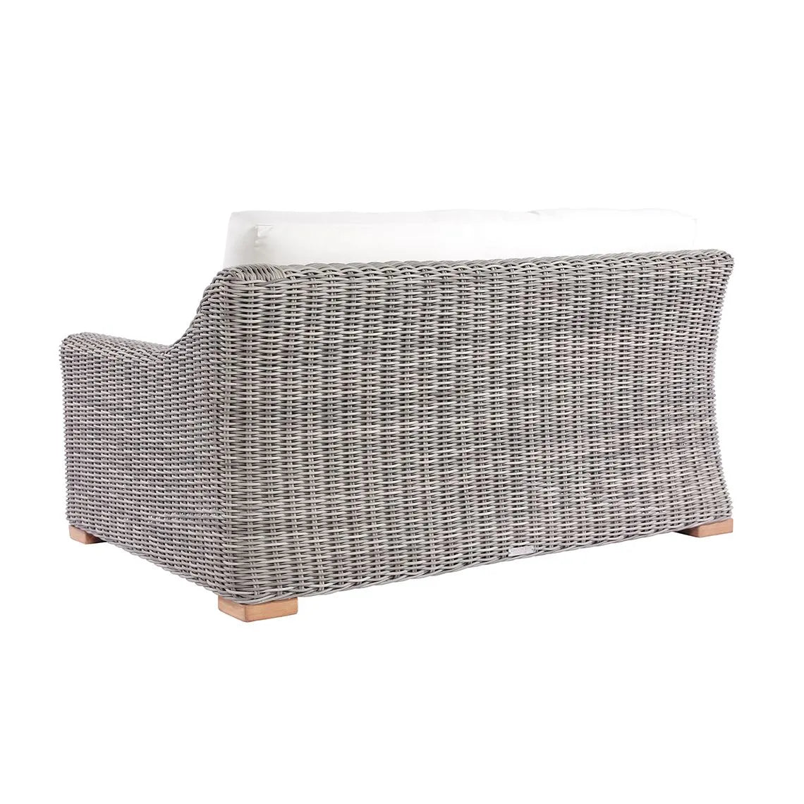 Kingsley Bate Tortola Right Arm Settee All-Weather Wicker